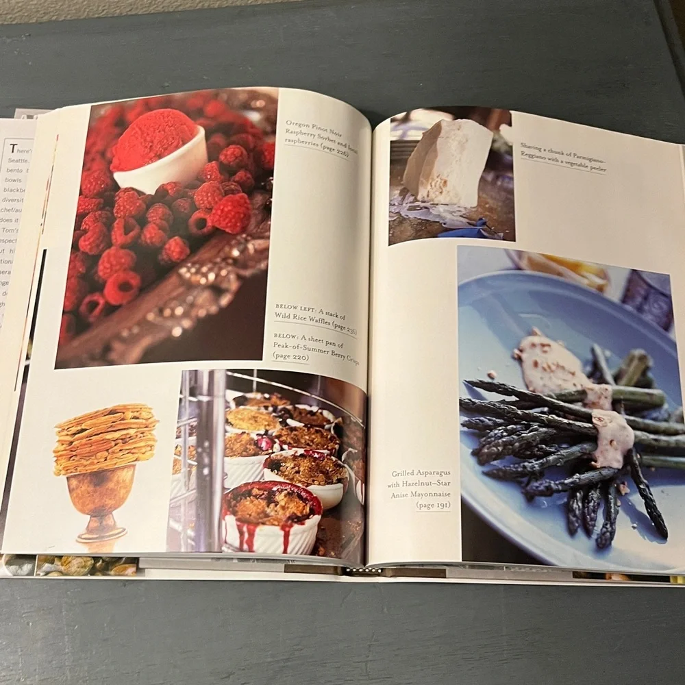Seattle Kitchen Cookbook TOM DOUGLAS SIGNED cookbook and guide EUC